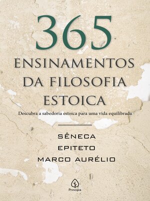 cover image of 365 ensinamentos da filosofia estoica